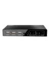 Przełącznik KVM LINDY 2-portowy HDMI 4K60, USB 2.0 & Audio Black - nr 8