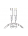 Kabel przewód USB-C / Typ-C - Lightning / iPhone 100cm Baseus CATLGD-02 z obsługą szybkiego ładowania 20W PD - nr 22