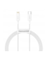 Kabel przewód USB-C / Typ-C - Lightning / iPhone 100cm Baseus CATLYS-A02 z obsługą szybkiego ładowania 20W PD - nr 1