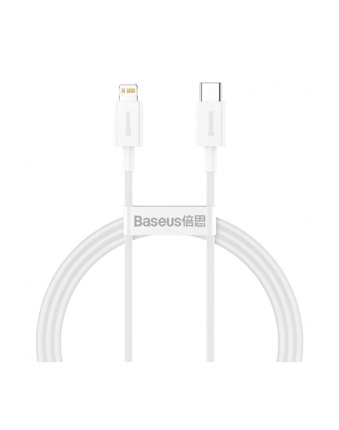 Kabel przewód USB-C / Typ-C - Lightning / iPhone 100cm Baseus CATLYS-A02 z obsługą szybkiego ładowania 20W PD główny