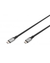 Kabel połączeniowy DIGITUS PREMIUM USB 4.0 Typ USB C/USB C M/M 20Gbps PD 3.0 60W 4K 60Hz czarny nylon 3m - nr 28