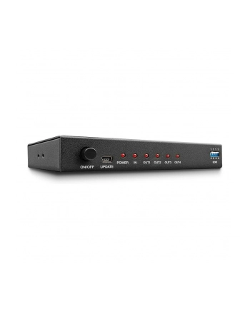 Splitter HDMI 1.4 LINDY 4-portowy 10.2G czarny nr 1