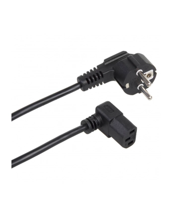 Kabel zasilający kątowy Maclean MCTV-851 3 pin 1,5m wtyk EU nr 1