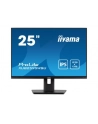 iiyama Monitor 25 cali XUB2595WSU-B5 IPS.PIVOT.16:10.USB.DP.HDMI.VGA.2x2W.  300(cd/m2).HAS(150mm) - nr 24