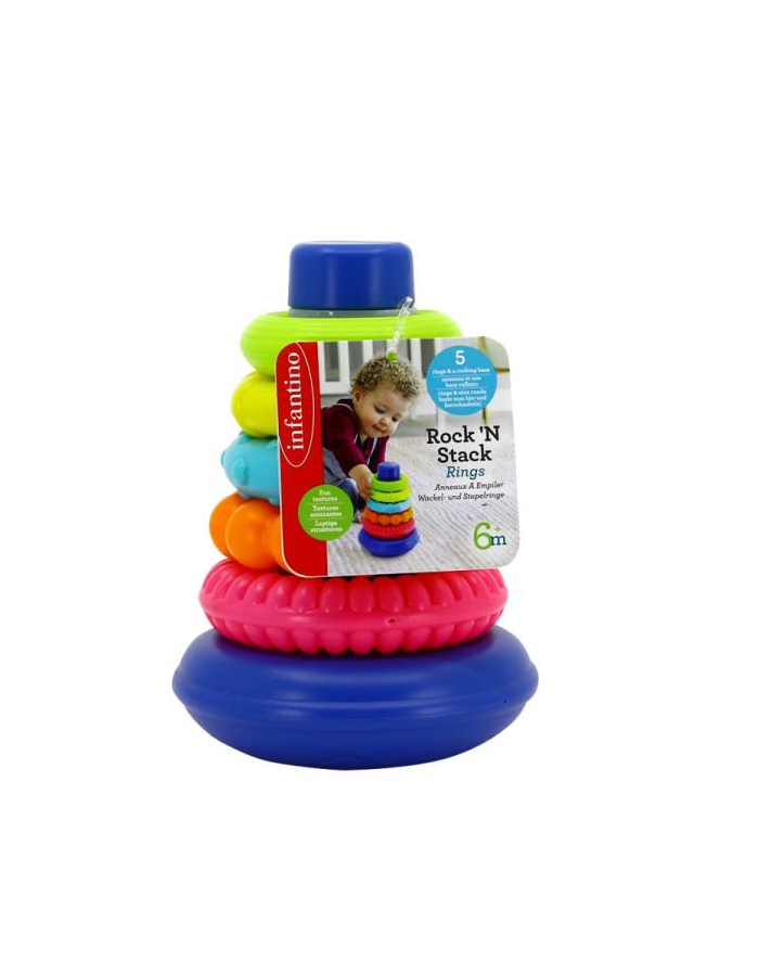 pulio Infantino 315212 Piramidka z krążków sensorycznych główny