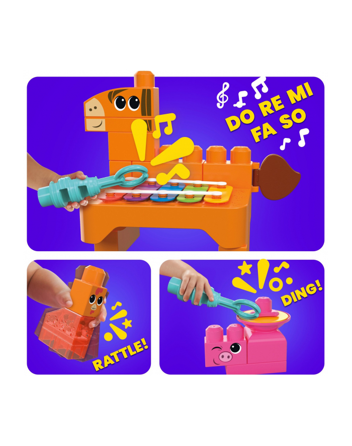MEGA BLOKS Muzykalne zwierzątka z farmy HPB46 p2 MATTEL główny