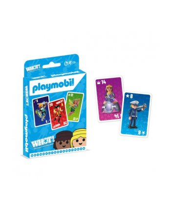 WHOT! Playmobil gra karciana dla dzieci 03953 WINNING MOVES