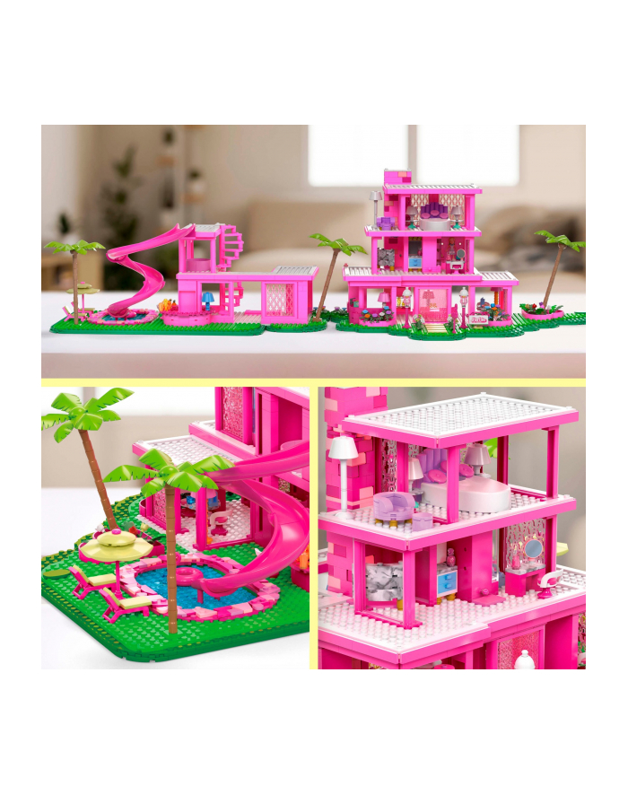 MEGA Barbie Dreamhouse Domek Marzeń Zestaw klocków HPH26 MATTEL główny