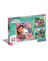 Clementoni Puzzle 3x48el Koci Domek Gabi. Gabby's Dollhouse 25295 - nr 1