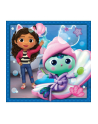 Clementoni Puzzle 3x48el Koci Domek Gabi. Gabby's Dollhouse 25300 - nr 3