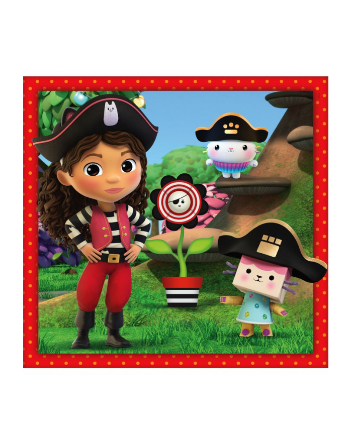 Clementoni Puzzle 3x48el Koci Domek Gabi. Gabby's Dollhouse 25300 główny