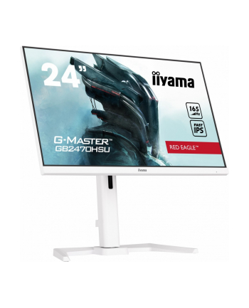 iiyama Monitor G-Master 23.8 cala GB2470HSU-W5 0.8ms,IPS,DP,HDMI,165Hz,HAS(150mm)