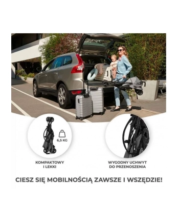 kinderkraft Wózek spacerowy TIK STONE GREY