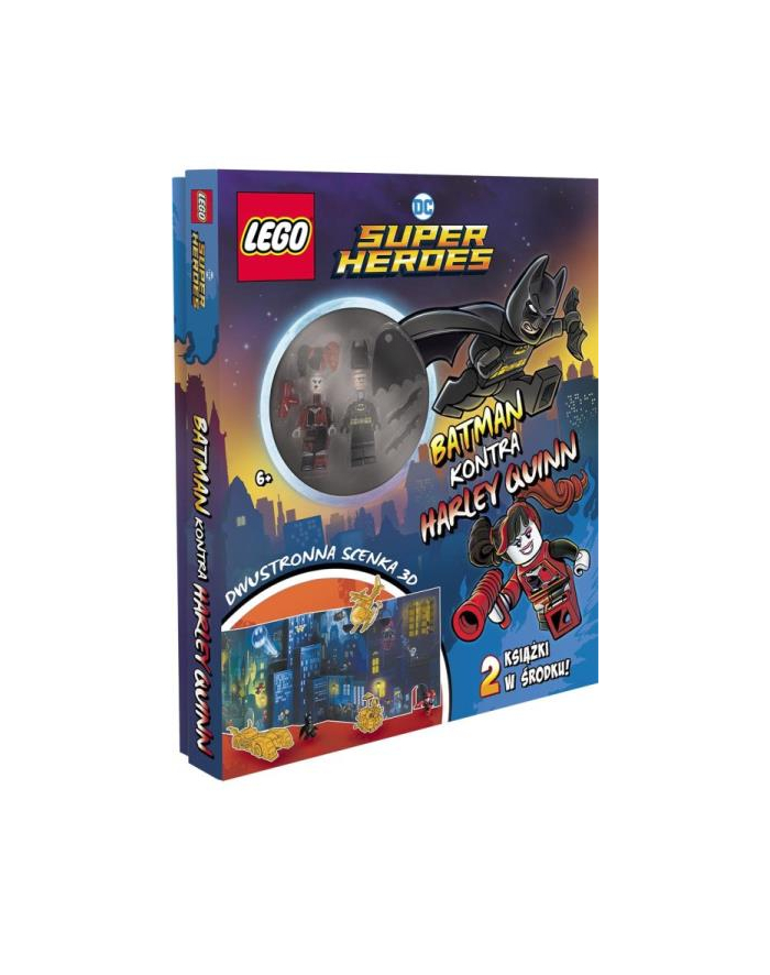 ameet Książeczka LEGO DC COMICS SUPER HEROES.  BATMAN KONTRA HARLEY QUINN Z ALB-6450 główny