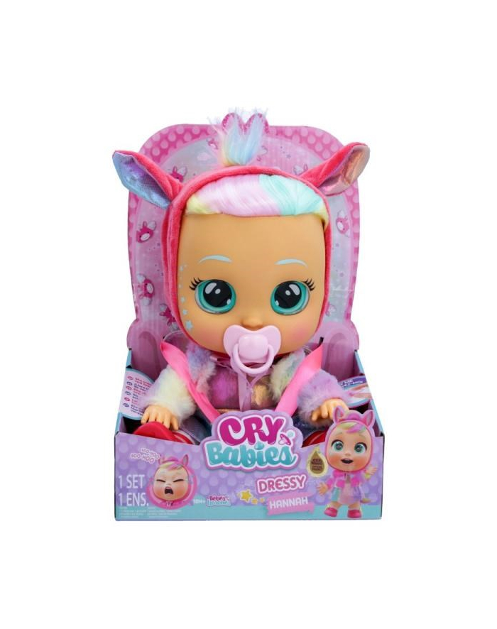 tm toys CRY BABIES DRESSY FANTASY HANNAH 088436 główny
