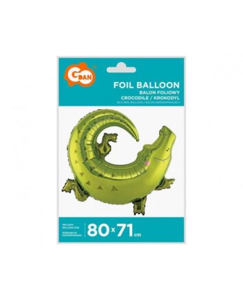 godan Balon foliowy Krokodyl 80x71cm