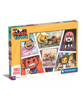 Clementoni Puzzle 180el Emoji Town 29067