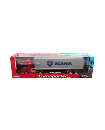 WELLY Truck z przyczepą 1:32 Scania V8 R730 32671