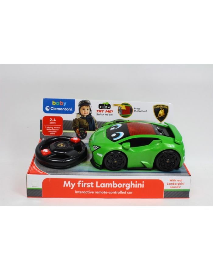 Clementoni Baby Moje Pierwsze Lamborghini Na Pilota 17845 główny