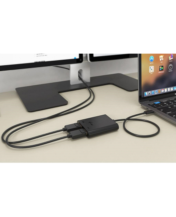 i-tec Adapter video USB-C Dual 4K/60Hz (single 8K/30Hz) HDMI