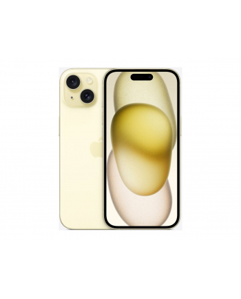 apple iPhone 15 128GB żółty