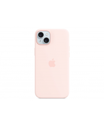 apple Etui silikonowe z MagSafe do iPhonea 15 Plus - jasnoróżowe
