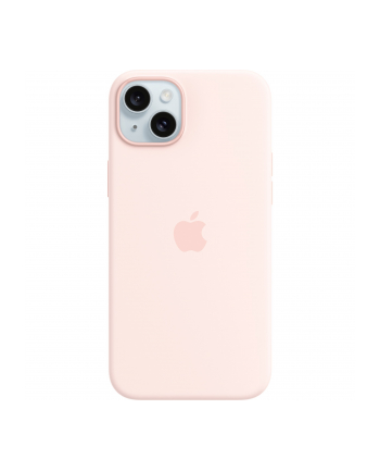 apple Etui silikonowe z MagSafe do iPhonea 15 Plus - jasnoróżowe