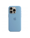 apple Etui silikonowe z MagSafe do iPhonea 15 Pro - zimowy błękit - nr 10