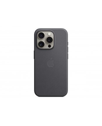 apple Etui z tkaniny FineWoven z MagSafe do iPhonea 15 Pro - czarne