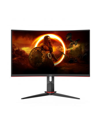 aoc Monitor CQ27G2S/BK 27 cali VA Curved 165Hz HDMIx2 DP