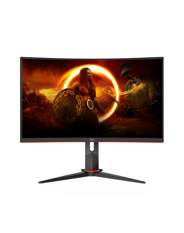 aoc Monitor CQ27G2S/BK 27 cali VA Curved 165Hz HDMIx2 DP główny