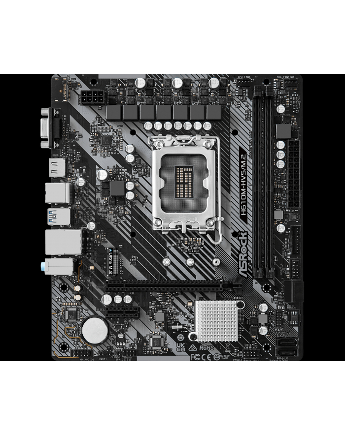 asrock Płyta główna H610M-HVS/M.2 R2.0 s1700 2DDR4 DP/HDMI mATX główny