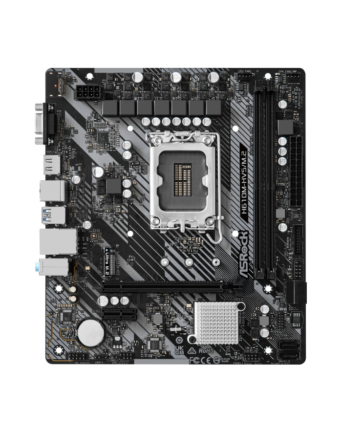 asrock Płyta główna H610M-HVS/M.2 R2.0 s1700 2DDR4 DP/HDMI mATX główny