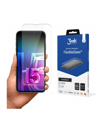 3mk FlexibleGlass iPhone 15 Plus 6,7 Szkło hybrydowe