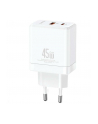 usams Ładowarka sieciowa USB-C+USB-A 45W GaN PD 3.0 - nr 1