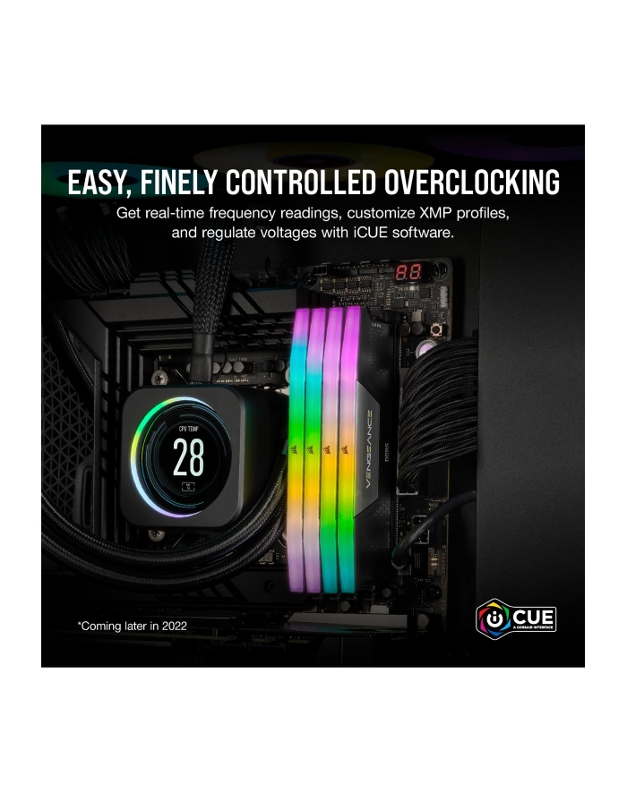 corsair Pamięć DDR5 Vengeance RGB 32GB/6000 (2x16GB) CL36 Intel XMP główny