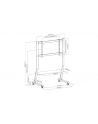 art Mobilny stojak   uchwyt do TV 45-90 cali 60KG SD-22 Vesa 800x400 - nr 6