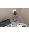 digitus Ładowarka sieciowa zasilacz 1x USB-C PD 3.0 max. 100W GaN zintegrowany kabel 1,2m Czarna - nr 37