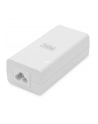 digitus Zasilacz/Adapter PoE+ 802.3at, max. 52V 30W Gigabit 10/100/1000 Mbps, aktywny, Biały - nr 23