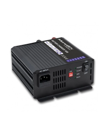 qoltec Inteligentna łaowarka Monolith do akumulatorów LiFePO4 AGM GEL   SLA | 10A | 12V nr 1