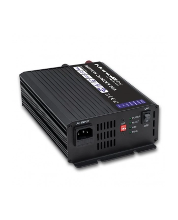 qoltec Inteligentna ładowarka Monolith do akumulatorów LiFePO4 AGM GEL  SLA | 20A | 12V nr 1