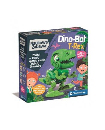 Clementoni Naukowa zabawa. Dino-Bot T-Rex 50795
