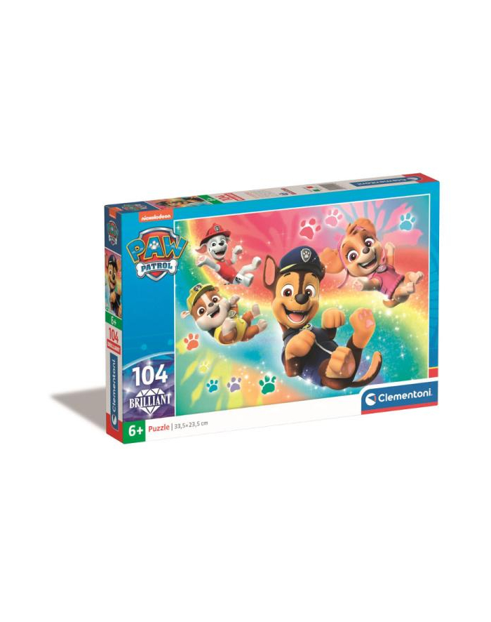 Clementoni Puzzle 104el brilliant Psi Patrol PAW PATROL 20190 główny