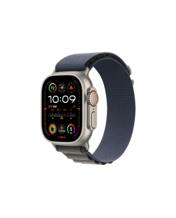 apple Watch Ultra 2 GPS + Cellular, 49mm Koperta z tytanu z opaską Alpine w kolorze niebieskim - S