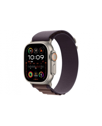 apple Watch Ultra 2 GPS + Cellular, 49mm Koperta z tytanu z opaską Alpine w kolorze indygo - S