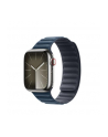 apple Karbowany pasek magnetyczny w kolorze głębi oceanu do koperty 41 mm - rozmiar M/L - nr 7