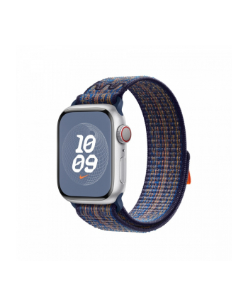 apple Opaska sportowa Nike w kolorze sportowego błękitu/pomarańczowym do koperty 41 mm