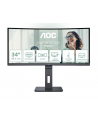 aoc Monitor CU34P3CV 34 cale 100Hz Curved VA HDMI DP USB-C - nr 1