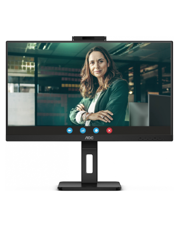 aoc Monitor Q27P3QW 27 cali IPS HDMI DP Pivot Kamera główny