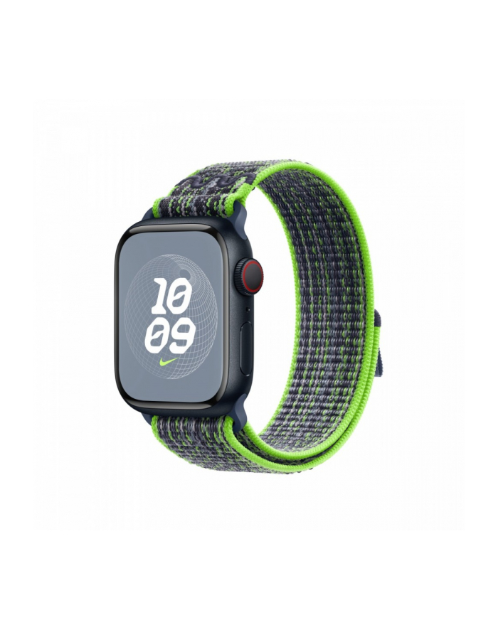 apple Opaska sportowa Nike w kolorze jasnozielonym/niebieskim do koperty 41 mm główny